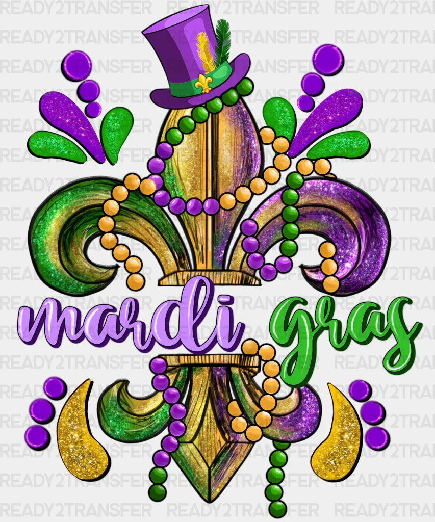 MARDI GRAS DTF Transfer