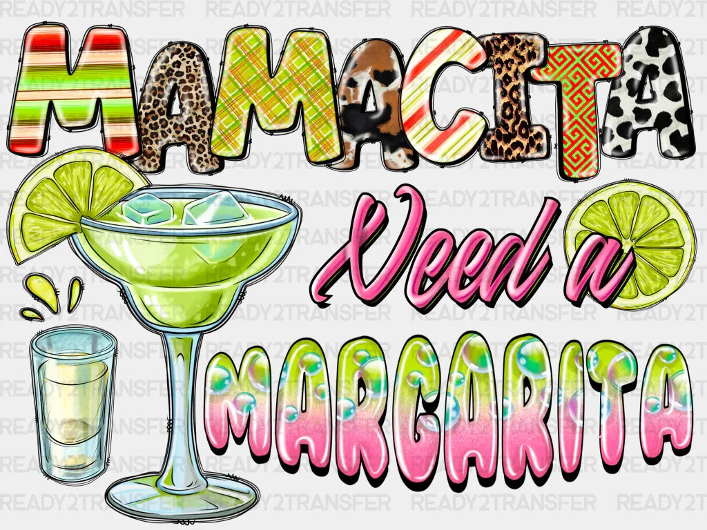 Margarita and Lime DTF Transfer