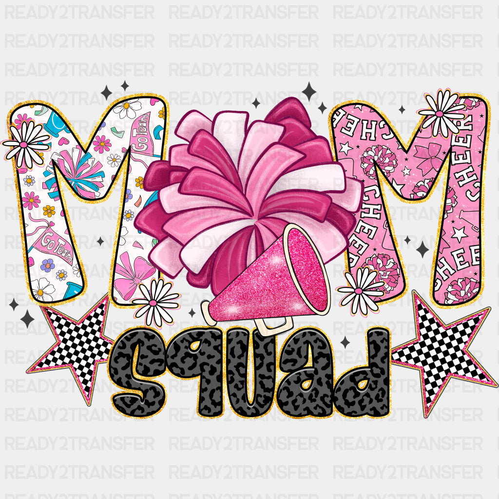 Mom Squad - Cheerleading DTF Transfers ready2transfer