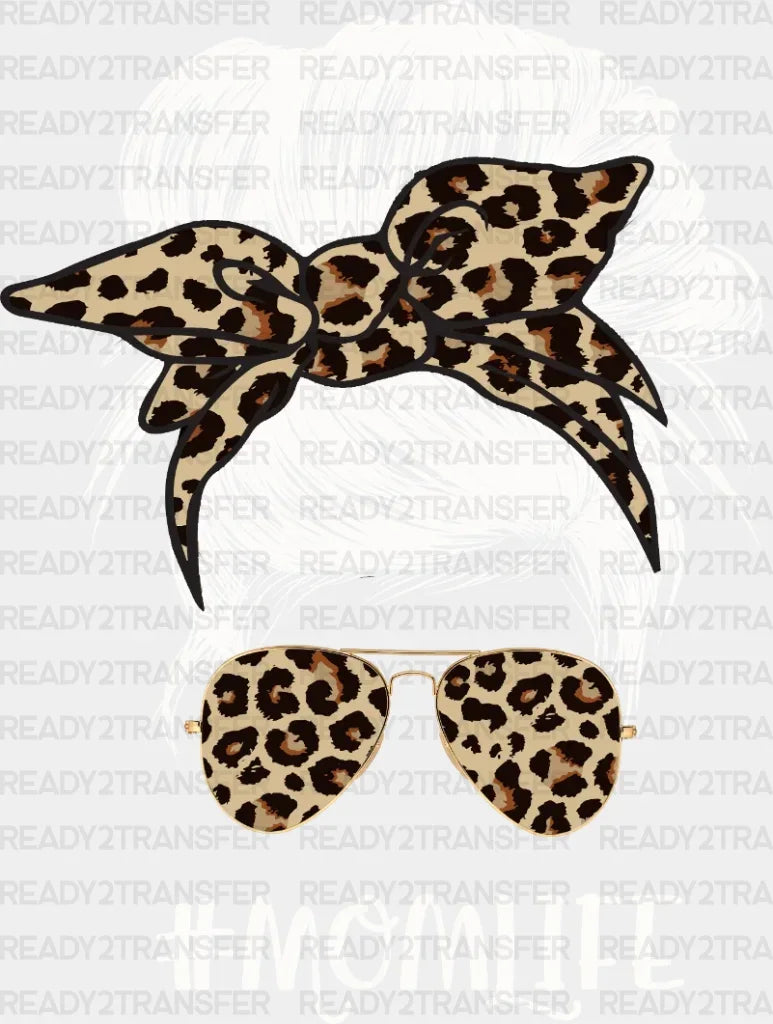 Momlife Messy Bun Mother’s Day Dtf Heat Transfer Mama Design Mom