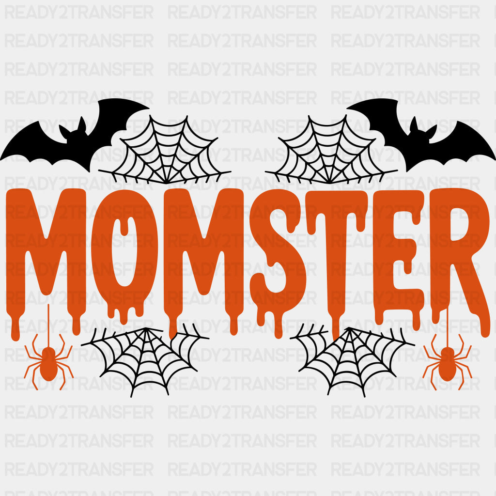 Momster - Parents DTF Transfers ready2transfer Dark Color Design (See Imaging)