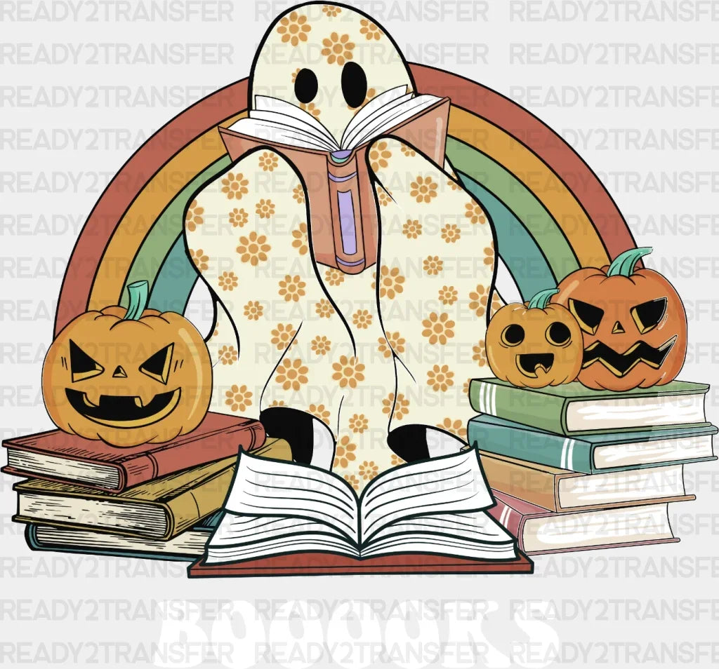 Monster Reading Book DTF Transfer ready2transfer