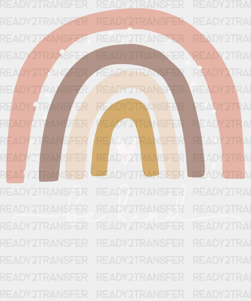 Mottled Be Kind DTF Transfer ready2transfer