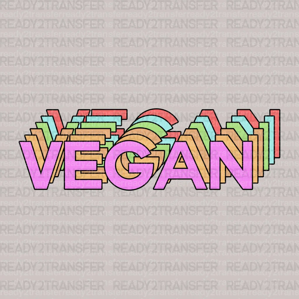 NEON VEGAN DTF Transfer - ready2transfer