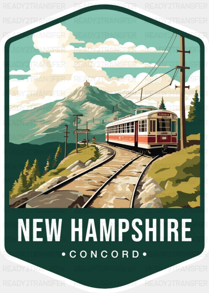 New Hampshire Concord - States & Cities DTF Transfer