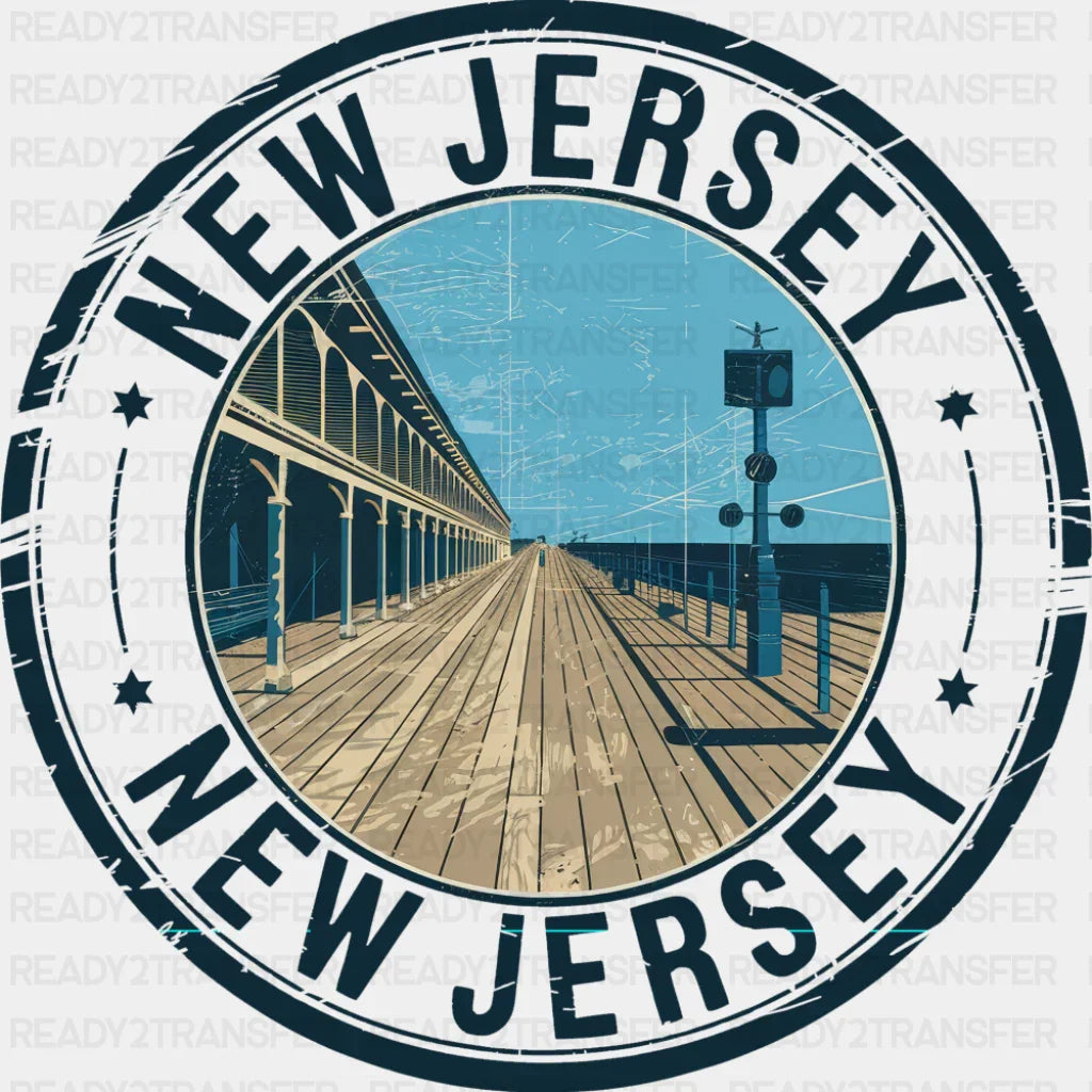 New Jersey - States & Cities DTF Transfer