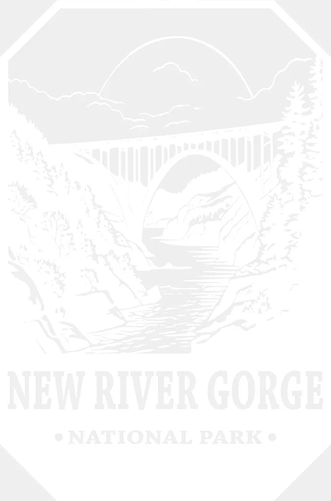 New River Gorge National Park Design - National Parks DTF Transfers ready2transfer White