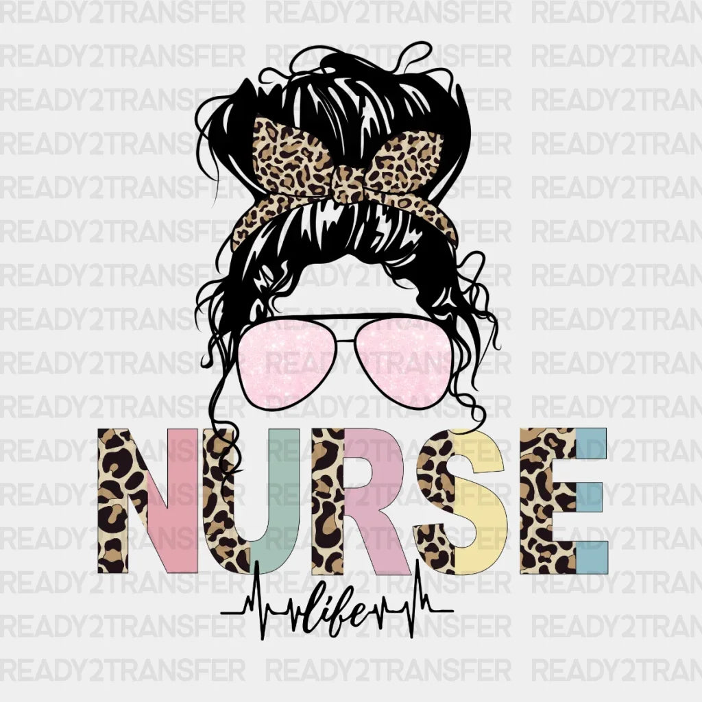 Nurse Girl Life Dtf Transfer