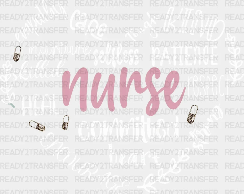 Nurse Vibes DTF Transfer ready2transfer