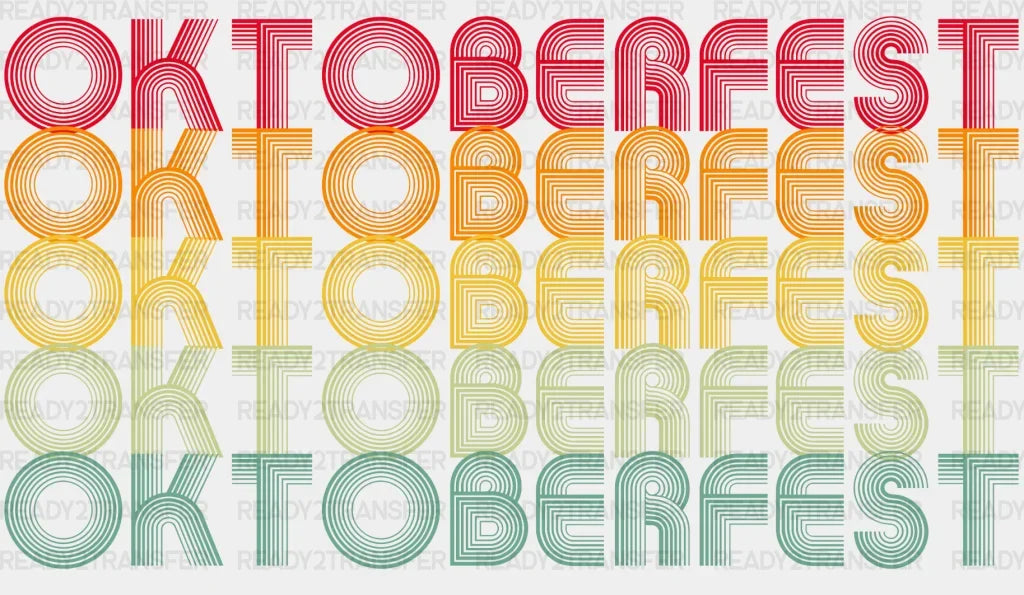 Oktoberfest Dtf Transfer