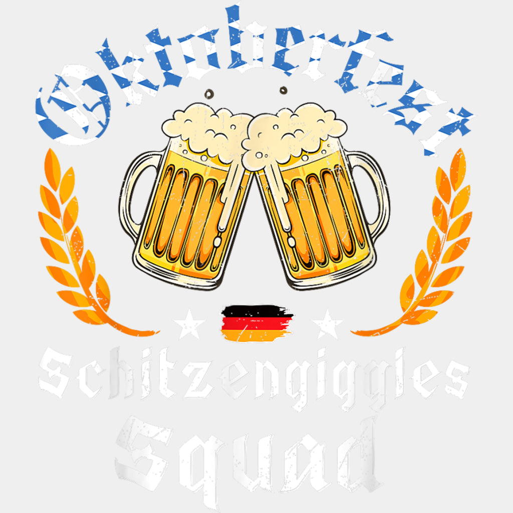 Oktoberfest Shitzengiggles Squad - Oktoberfest DTF Transfers ready2transfer Light Color Design (See Imaging)