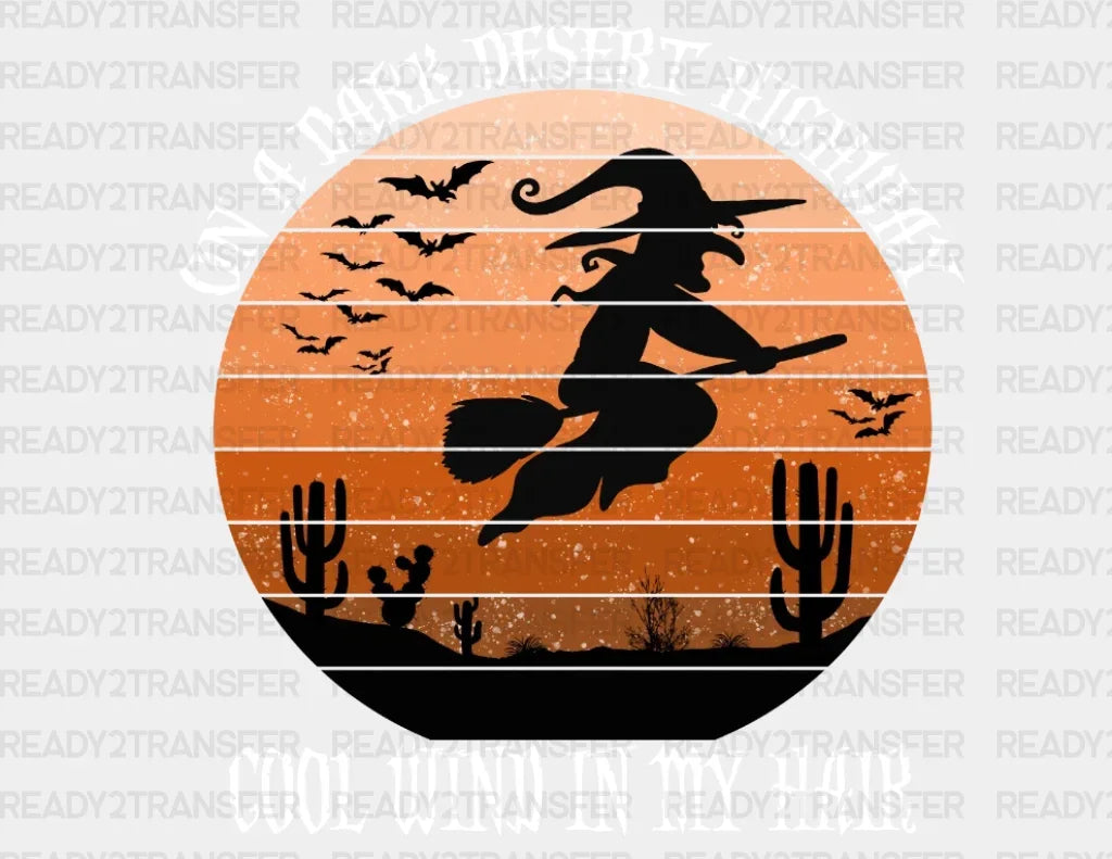 On A Dark Desert Highway Cool Wind In My Hair Dtf Transfer