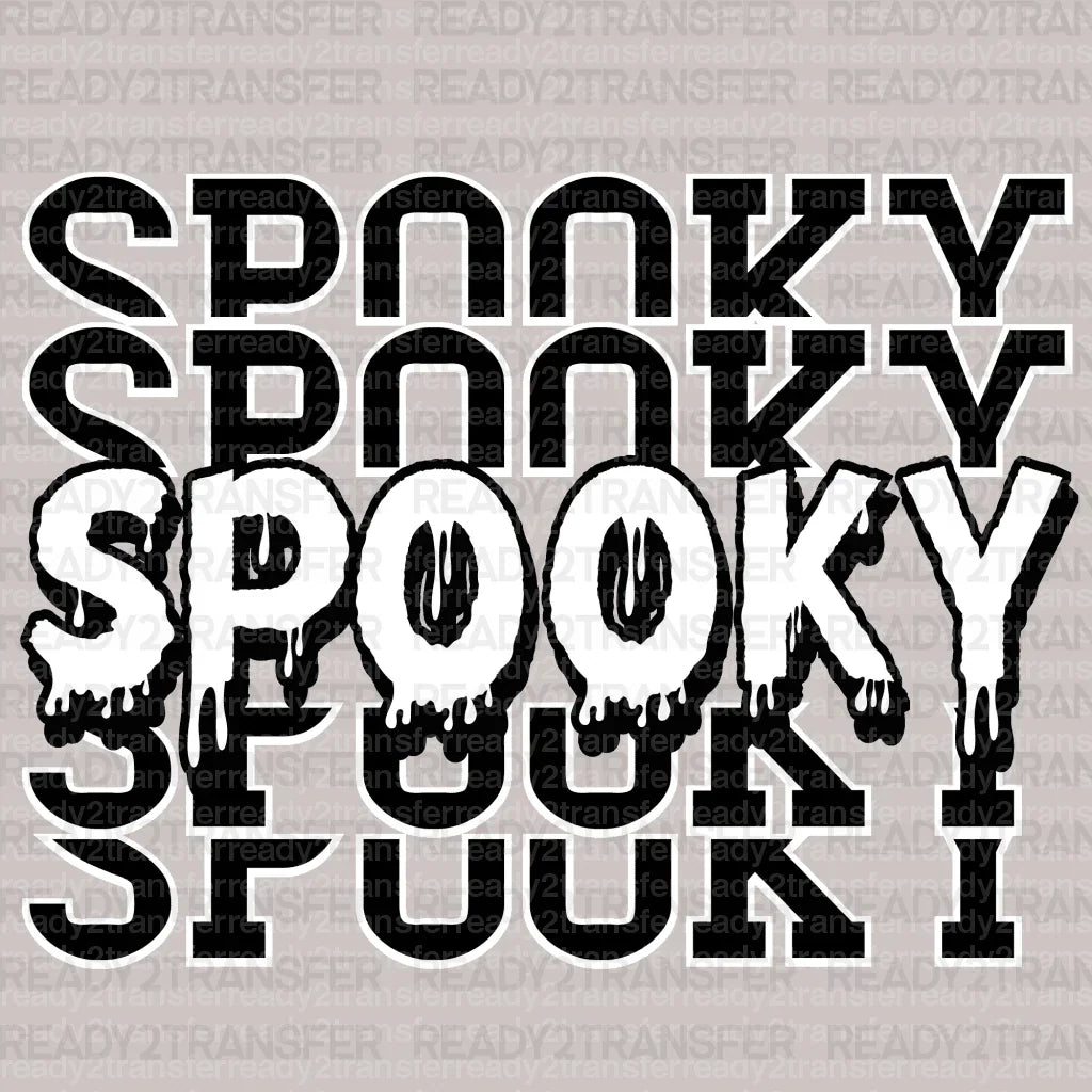 Only Spooky DTF Transfer ready2transfer