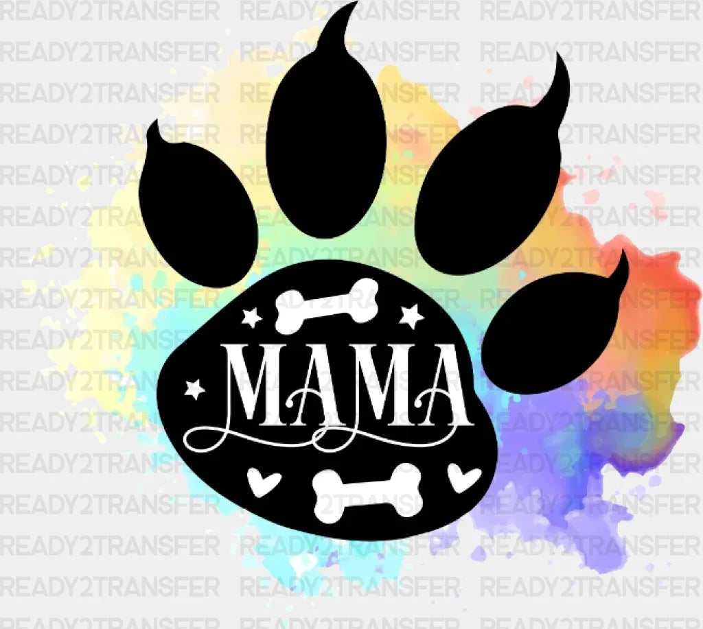 Paw Mama Dtf Transfer