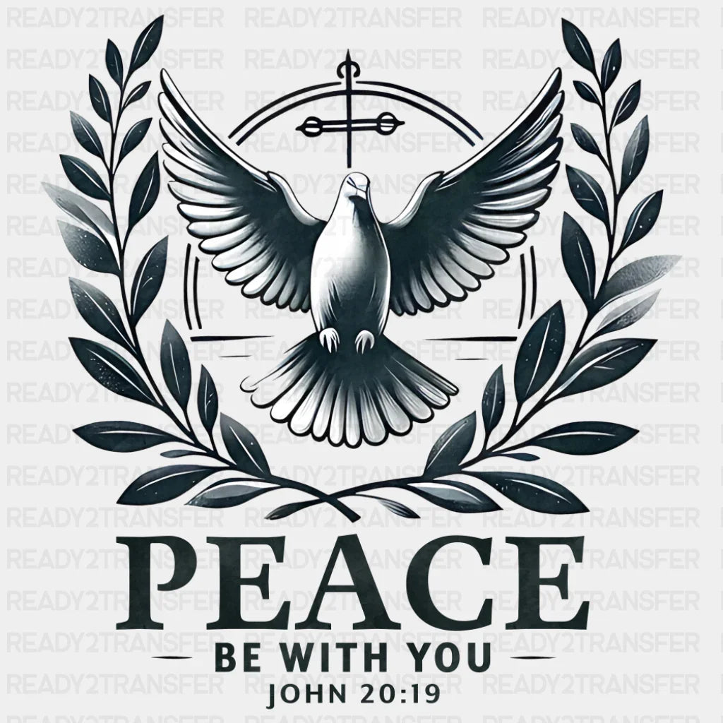 Peace Be With You John 20:19 - Christianity DTF Transfer