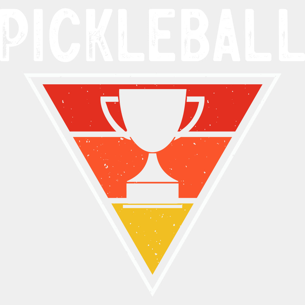 Pickleball, Triangle, Cup - Pickleball DTF Transfers ready2transfer Light Color Design (See Imaging)