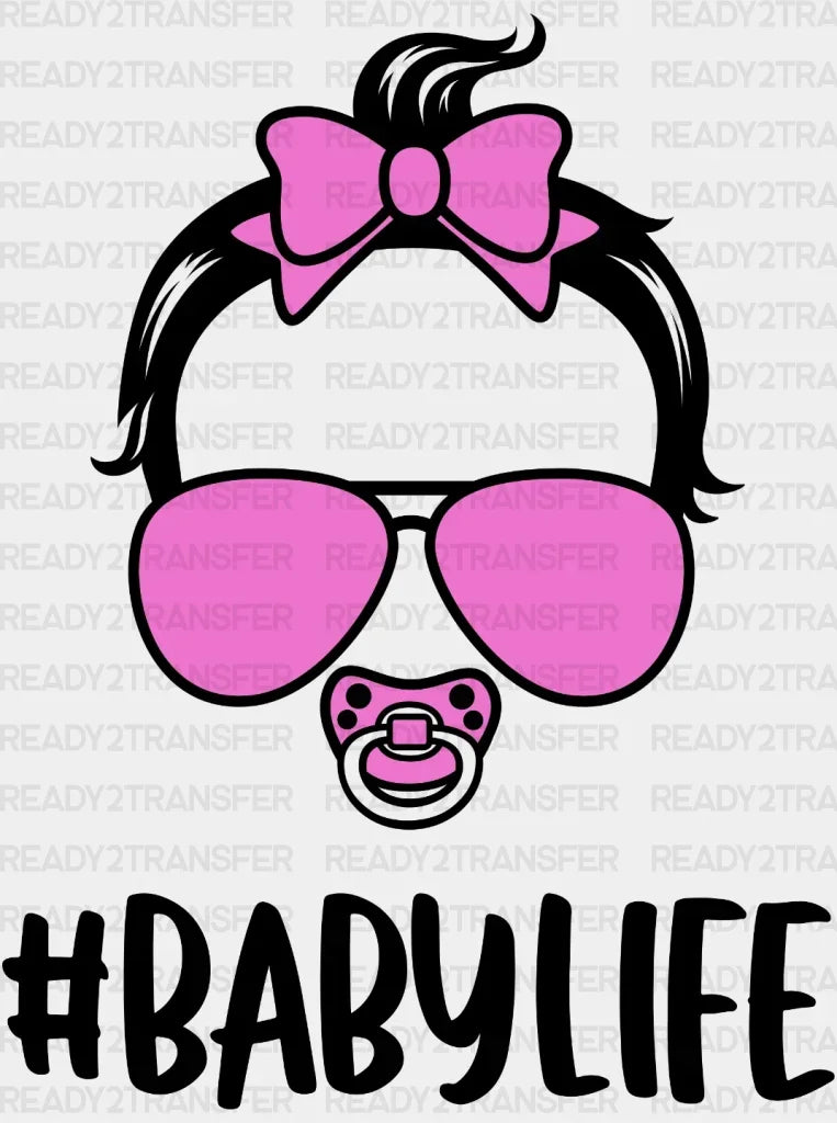 Pink Babylife Dtf Transfer