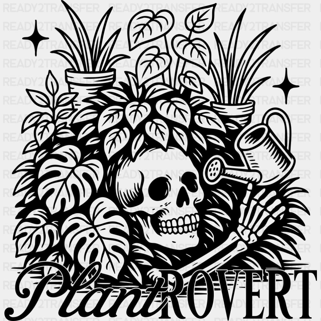 Plantrovert - Plants DTF Transfers ready2transfer Dark Color Design (See Imaging)