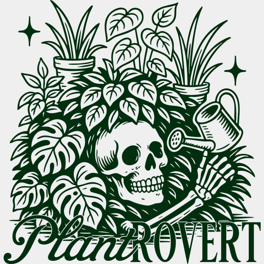 Plantrovert - Plants DTF Transfers ready2transfer Green Color Design (See Imaging)