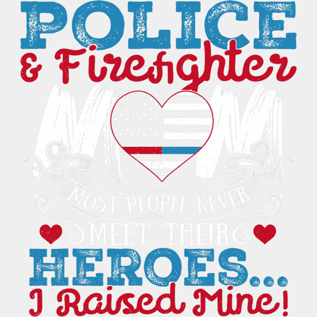 Police & Firefighter - Police DTF Transfers ready2transfer Light Color Design (See Imaging)