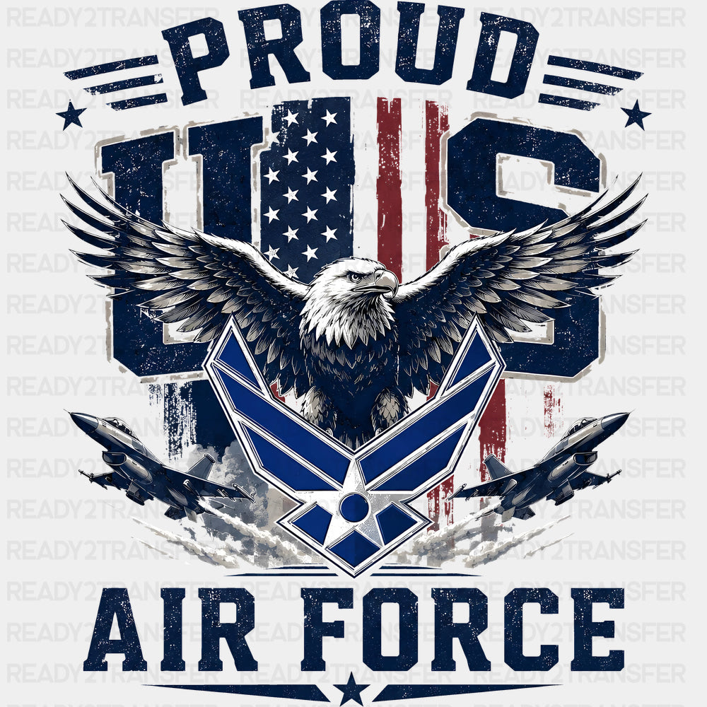 Proud US Air Force - Air Force DTF Transfers