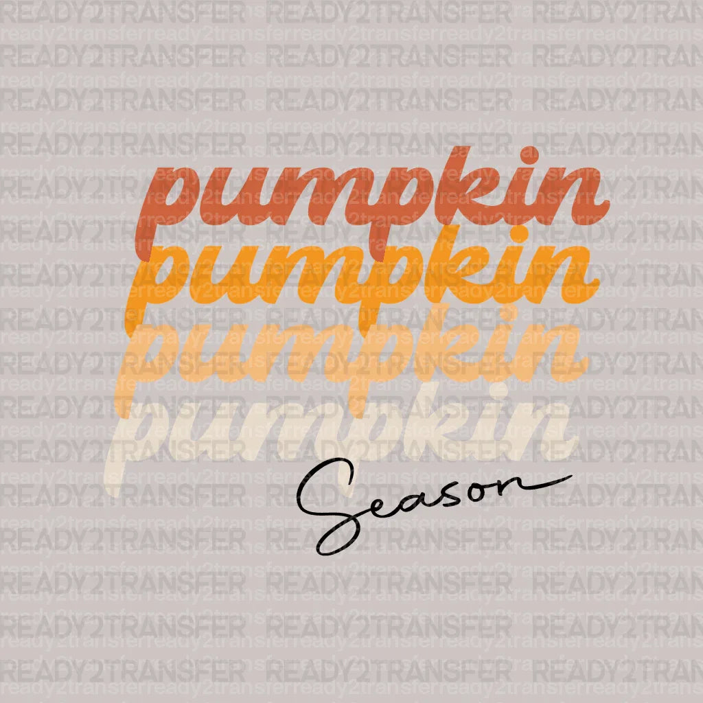 PUMPKIN Season DTF Transfer ready2transfer