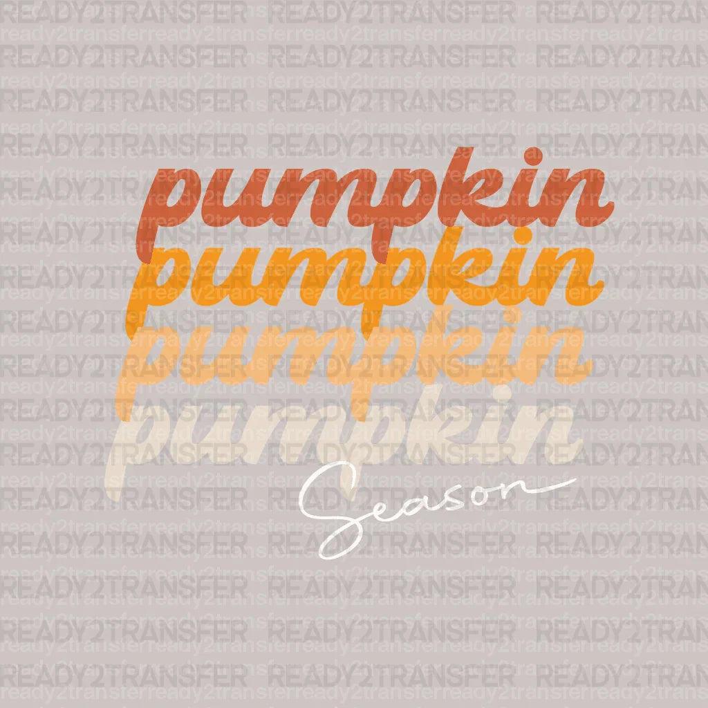 PUMPKIN Season DTF Transfer ready2transfer
