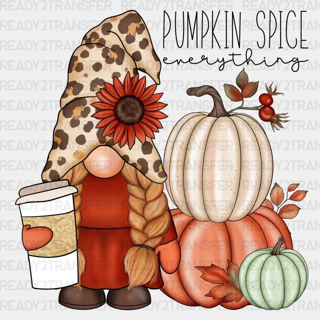 Pumpkin Spice Everything DTF Transfer ready2transfer