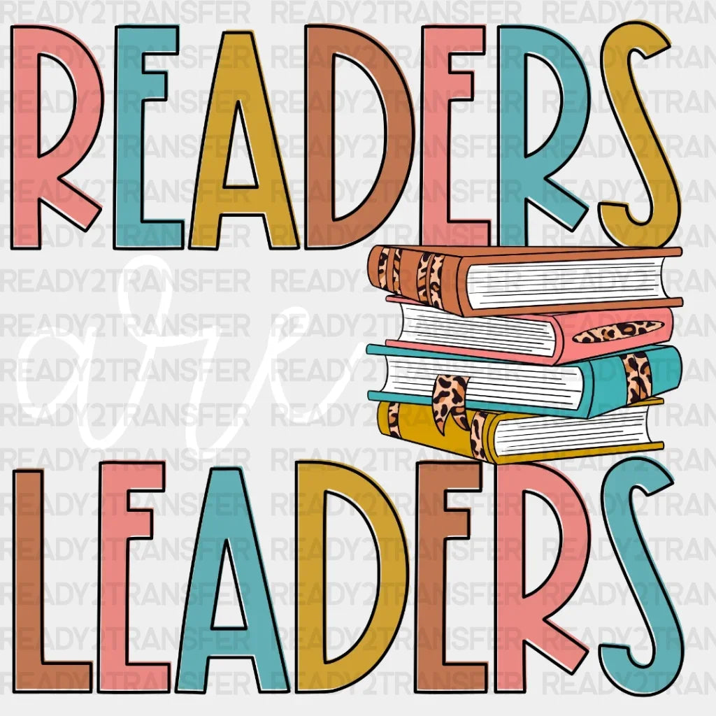 Readers Are Leaders Dtf Transfer