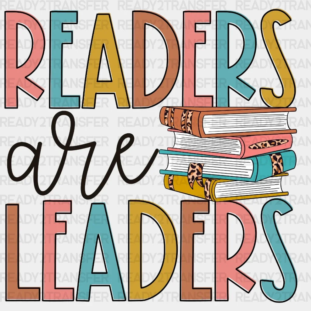 Readers Are Leaders Dtf Transfer