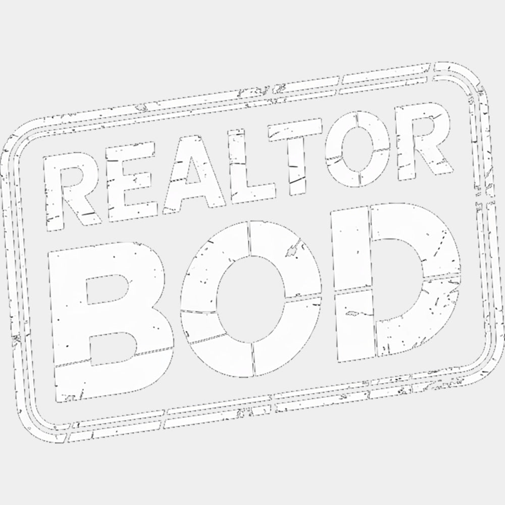 Realtor Bod B&W - Realtor DTF Transfers ready2transfer Light Color Design (See Imaging)