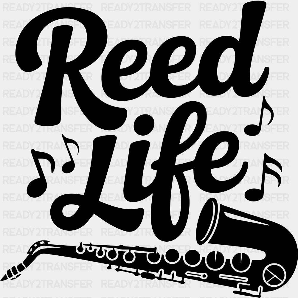 Reed Life - Music DTF Transfers ready2transfer Dark Color Design (See Imaging)