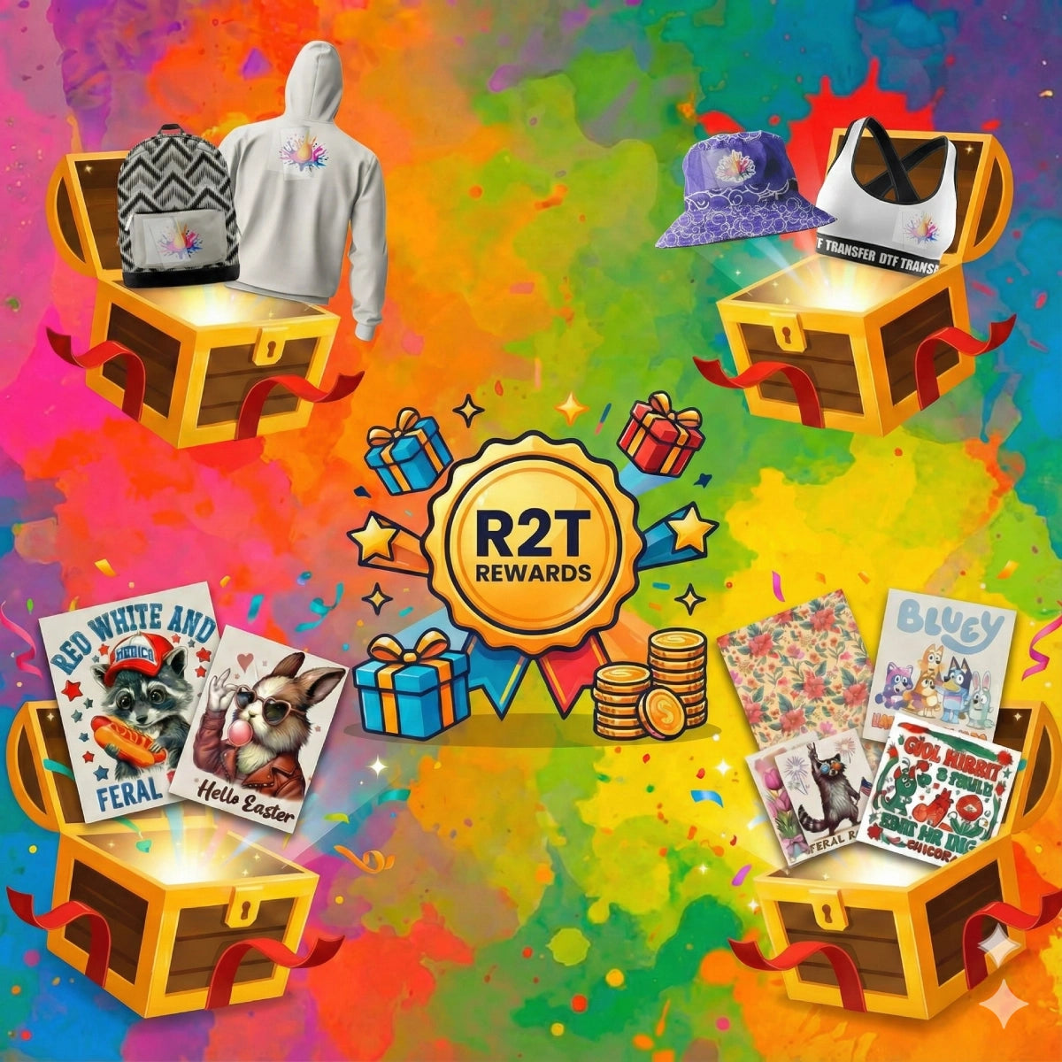 Ready2Transfer Rewards Program - Earn points and save on DTF transfers