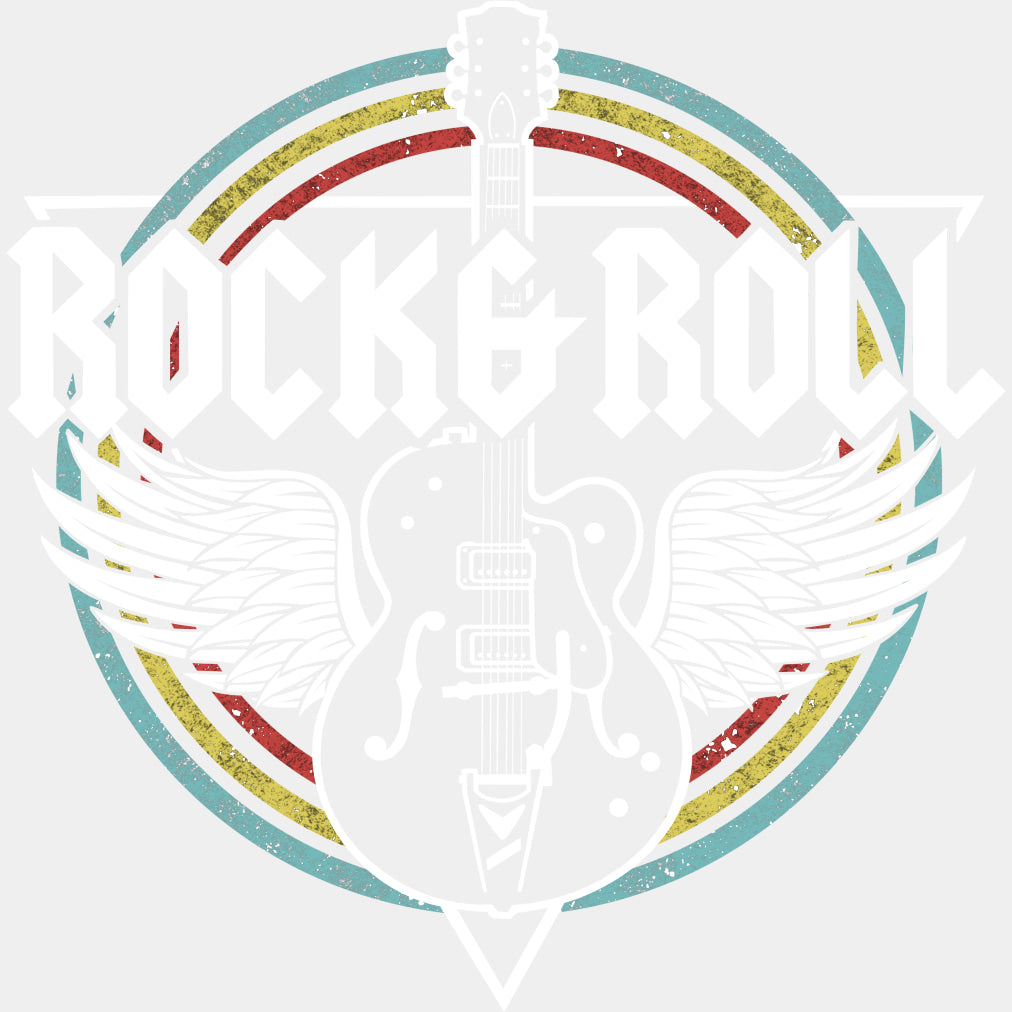 Rock & Roll - Music DTF Transfers ready2transfer Light Color Design (See Imaging)