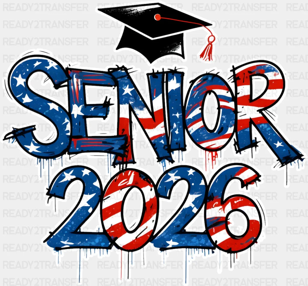 Senior 2026 US Design - Graduation DTF Transfer