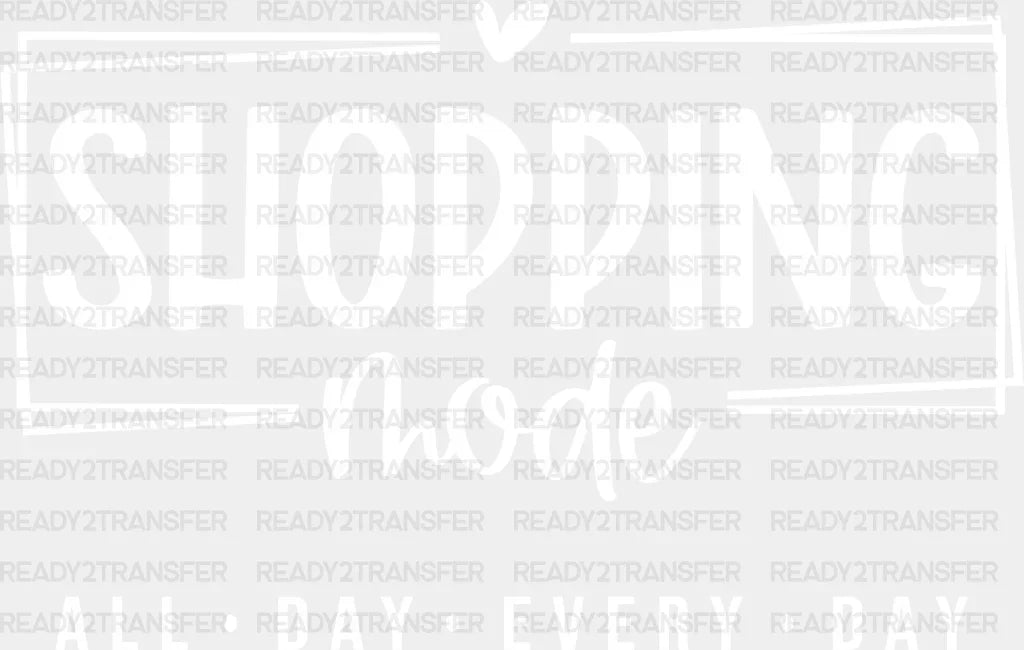 Shopping Mode - Dtf Heat Transfer Adult Unisex S & M (10’’) / Light Color Design (See Imaging)