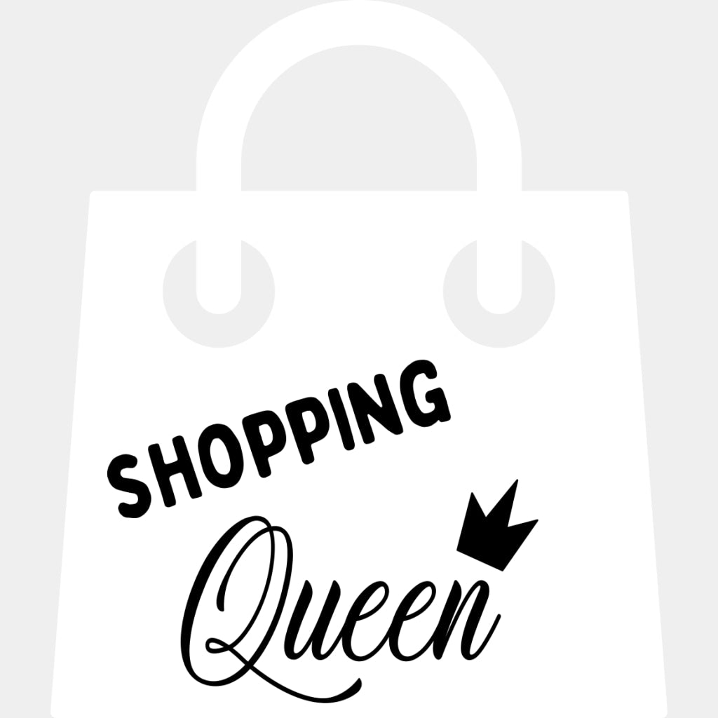 Shopping Queen - Shopping DTF Transfers ready2transfer Light Color Design (See Imaging)