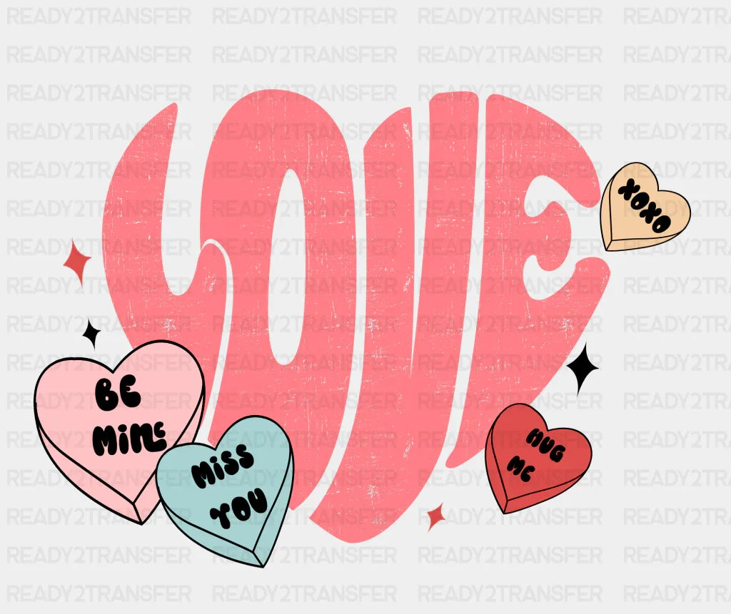 Simple Love Edition Dtf Transfer