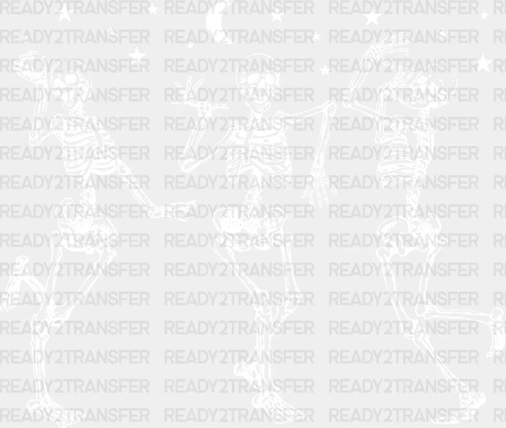 Skeleton Dance Dtf Transfer