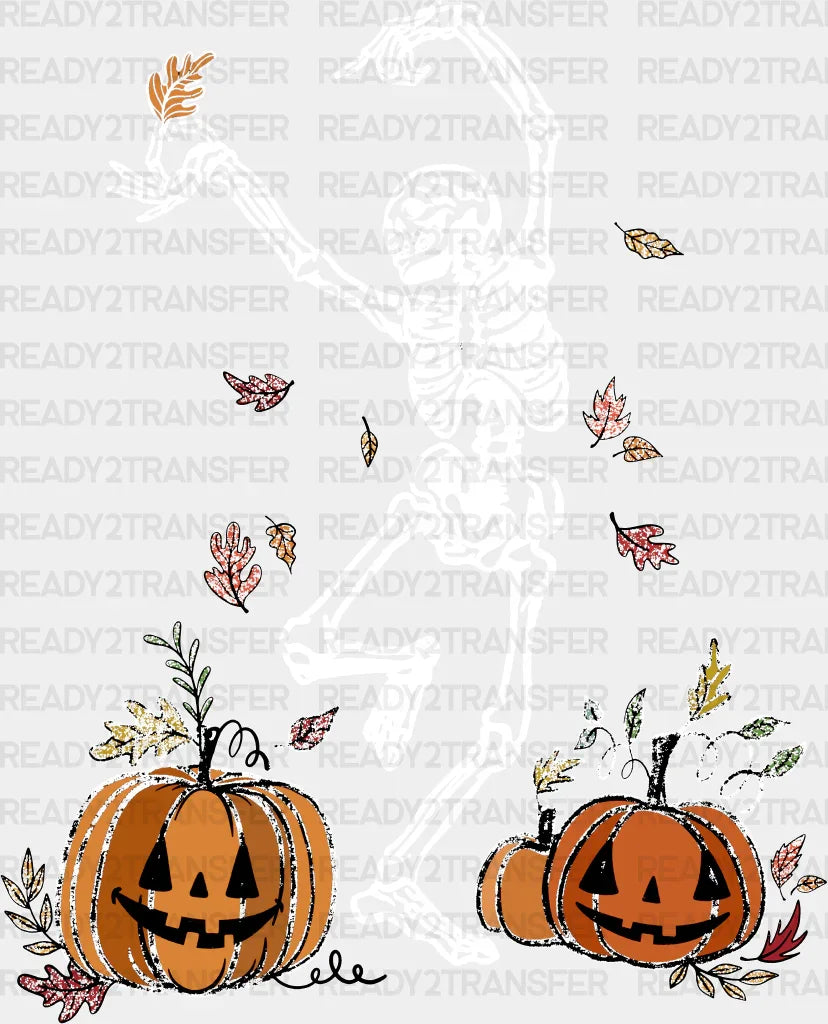 Skeleton Leaf DTF Transfer ready2transfer