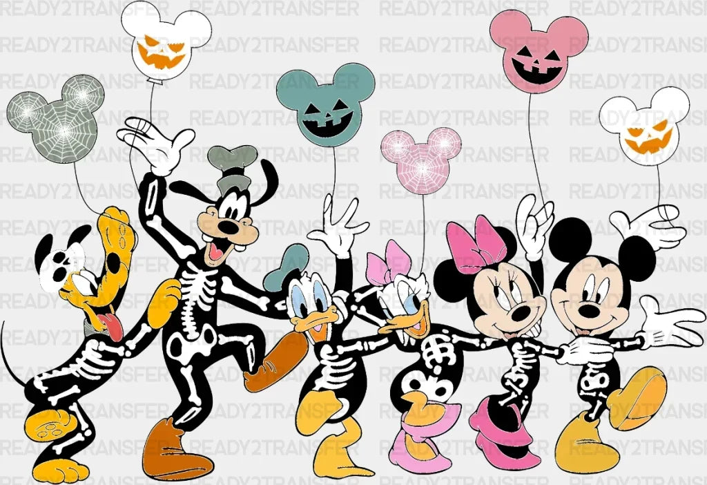 Skeletor Cartoon Characters Dtf Transfer