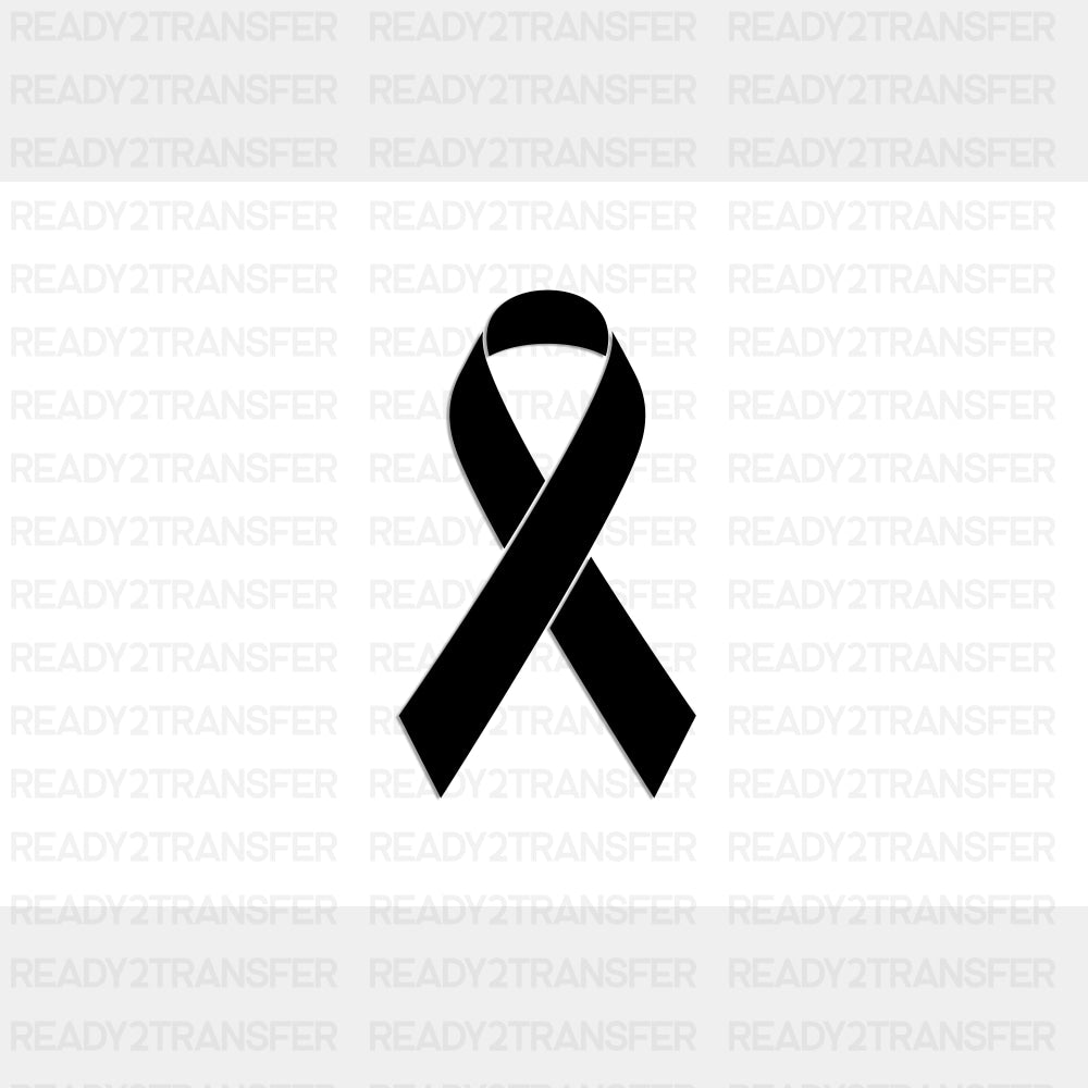 Skin Cancer Awareness Flag - Cancer Awareness DTF Transfers ready2transfer