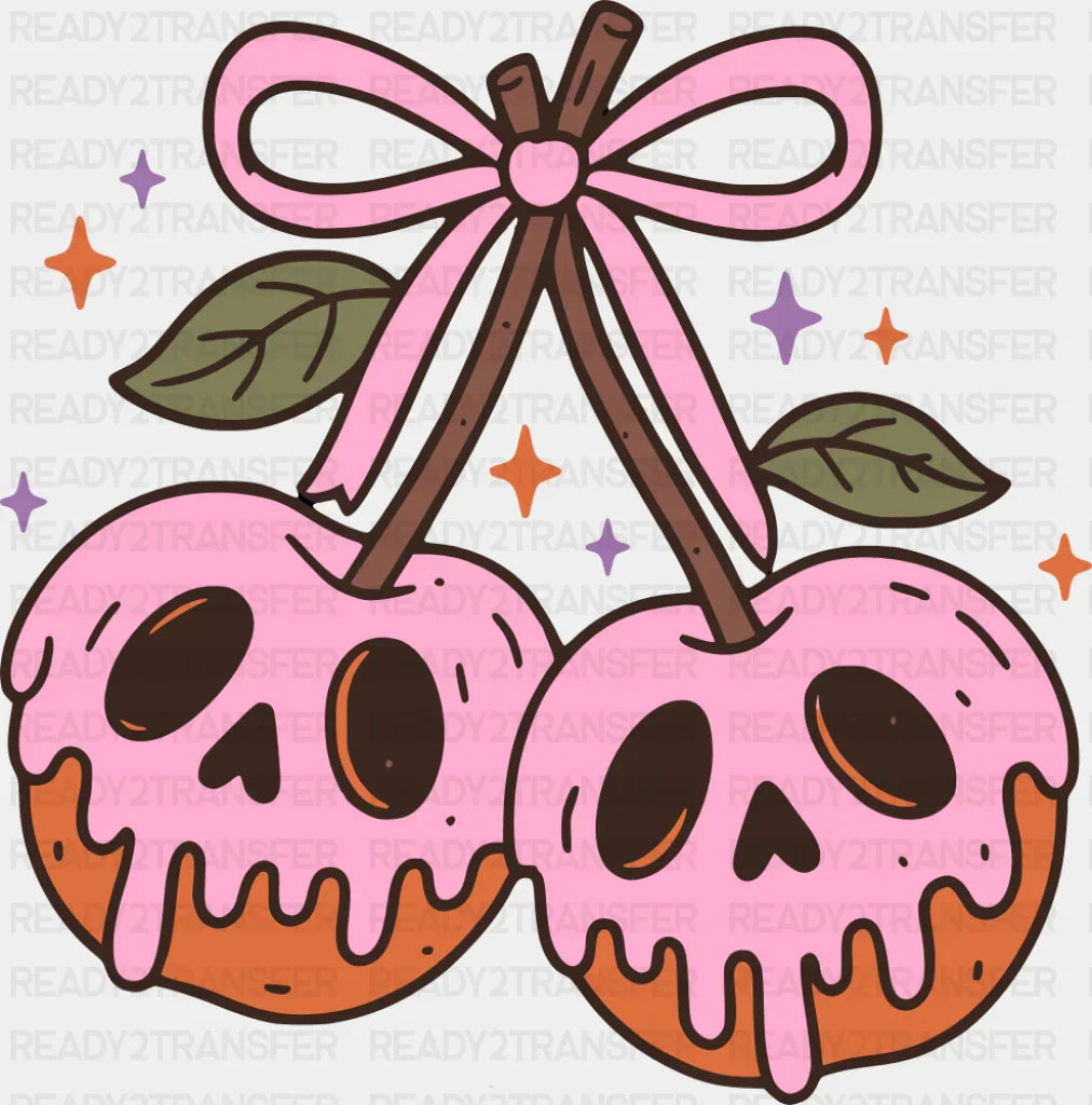 Skull Groundcherry - Halloween DTF Transfer