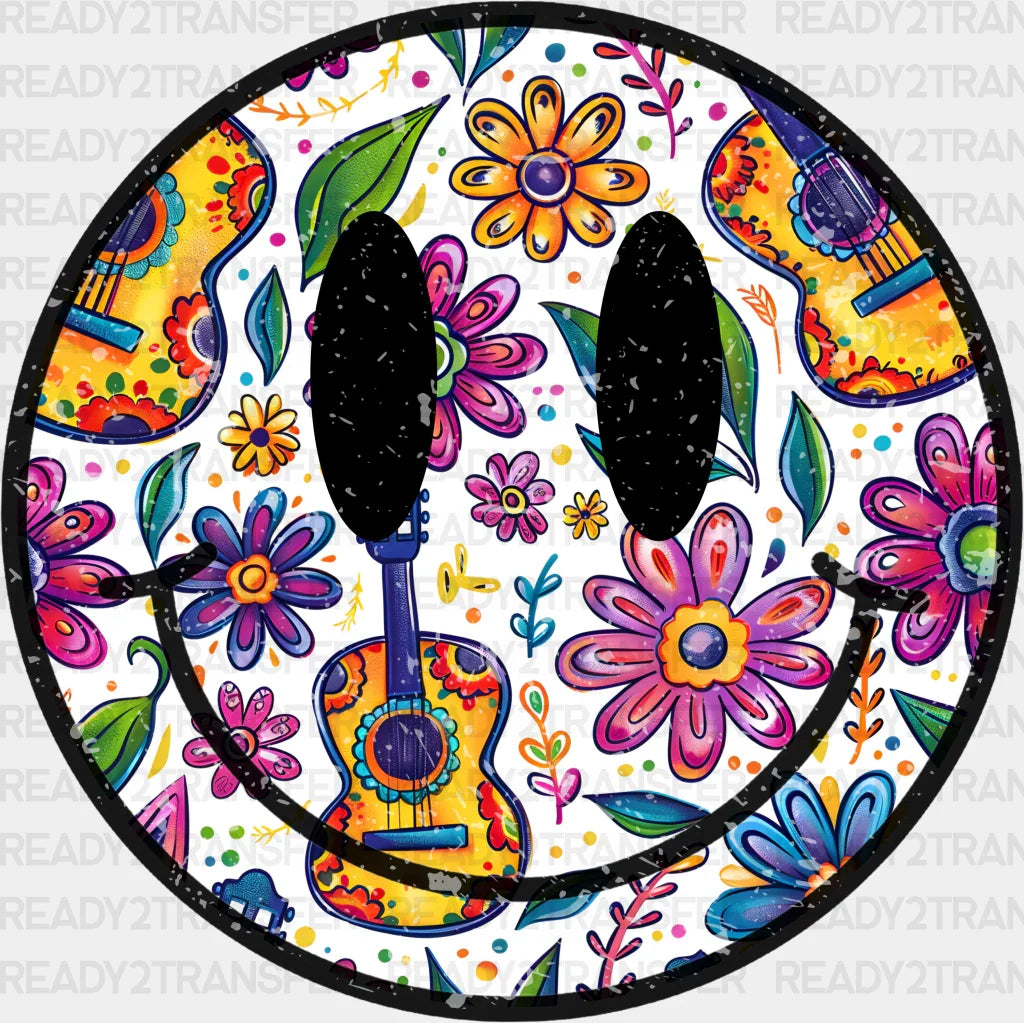 Smiley Cinco De Mayo Doodles - Cinco De Mayo DTF heat transfer ready2transfer
