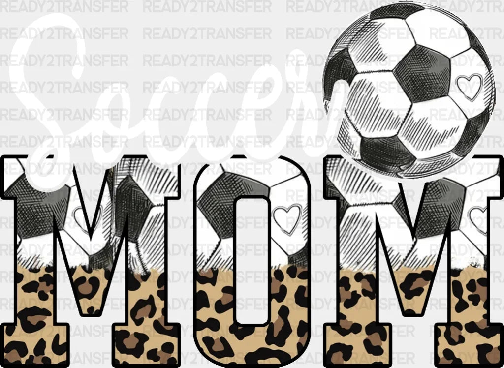 Soccer Mom Ball Dtf Transfer