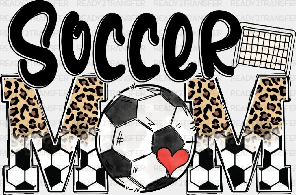 Soccer Mom Football Dtf Transfer