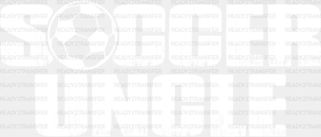 Soccer Uncle Design - Dtf Heat Transfer Adult Unisex S & M (10’’) / White