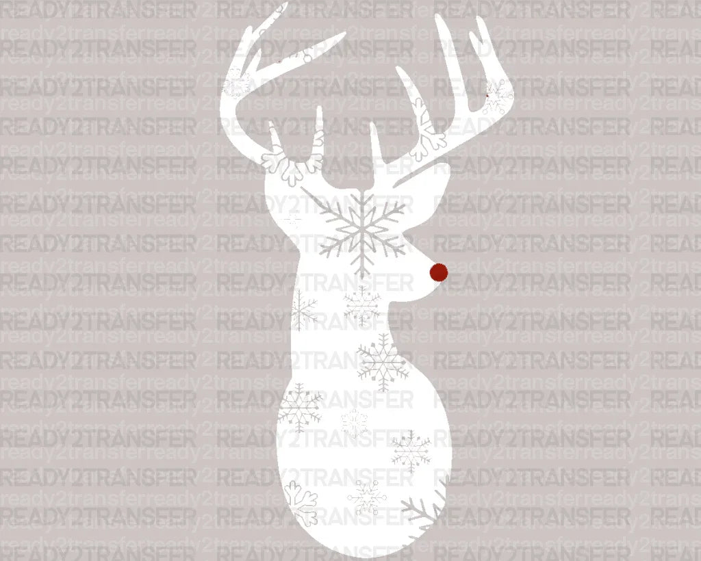 Solo Deer DTF Transfer ready2transfer White