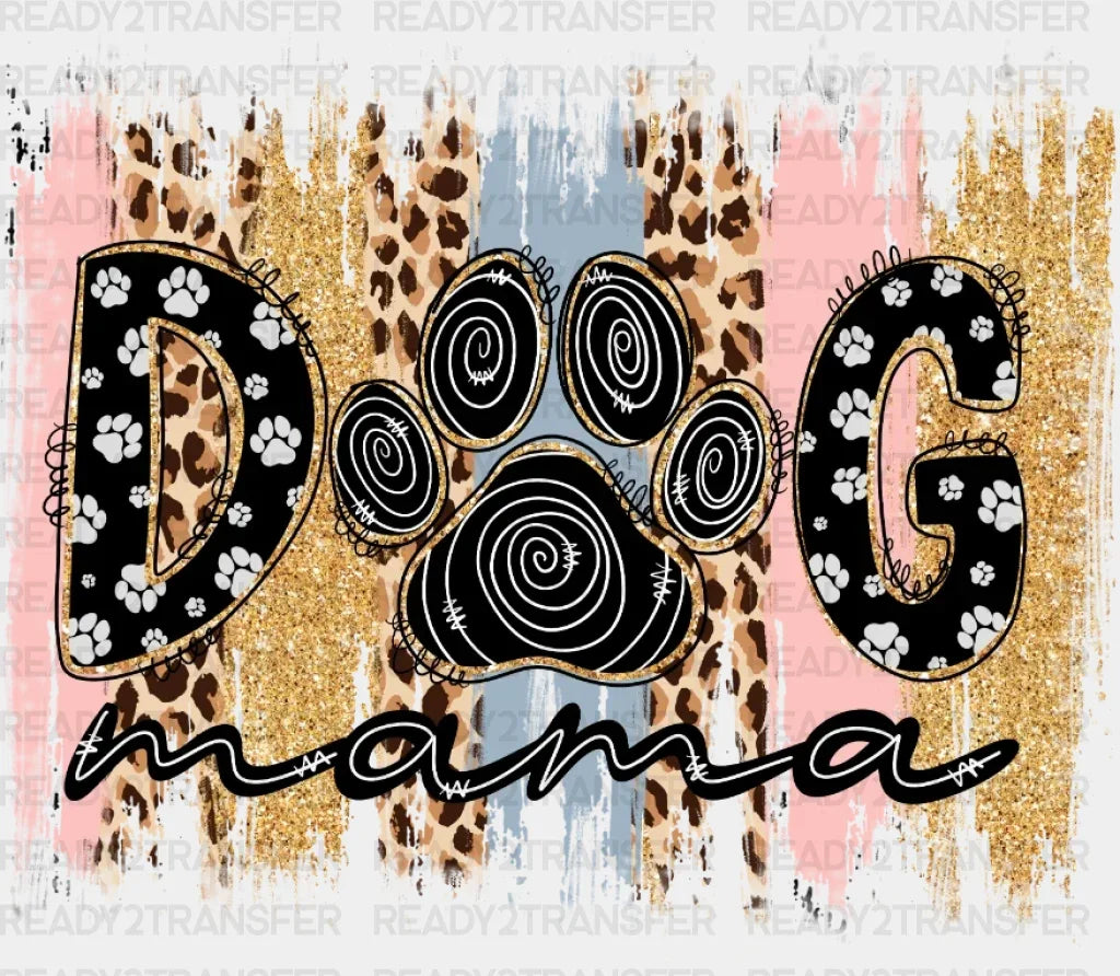 Spiral Dog Mama Dtf Transfer