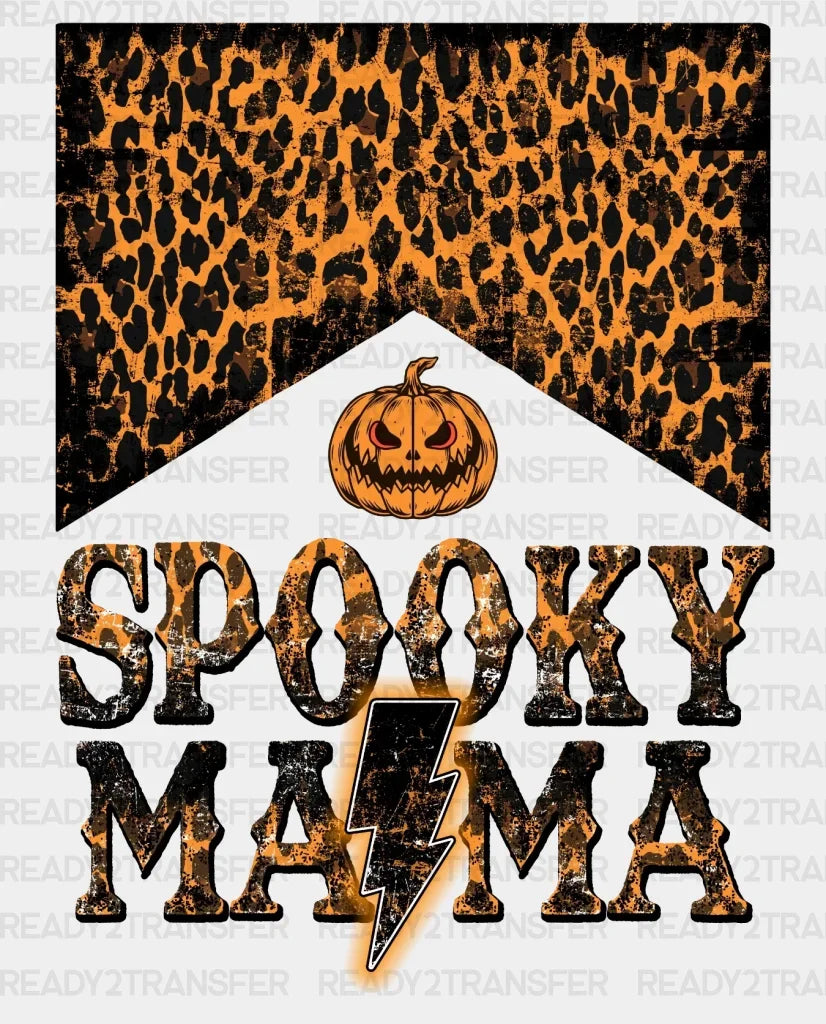 SPOOKY MAMA PUMPKIN DTF Transfer ready2transfer